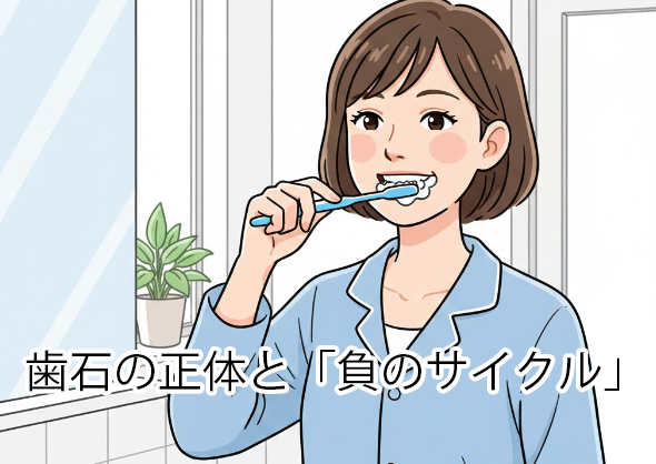 歯石の正体と「負のサイクル」