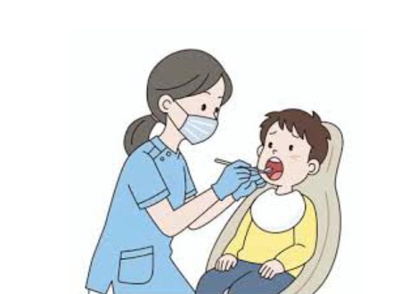 問診、口腔内の検査